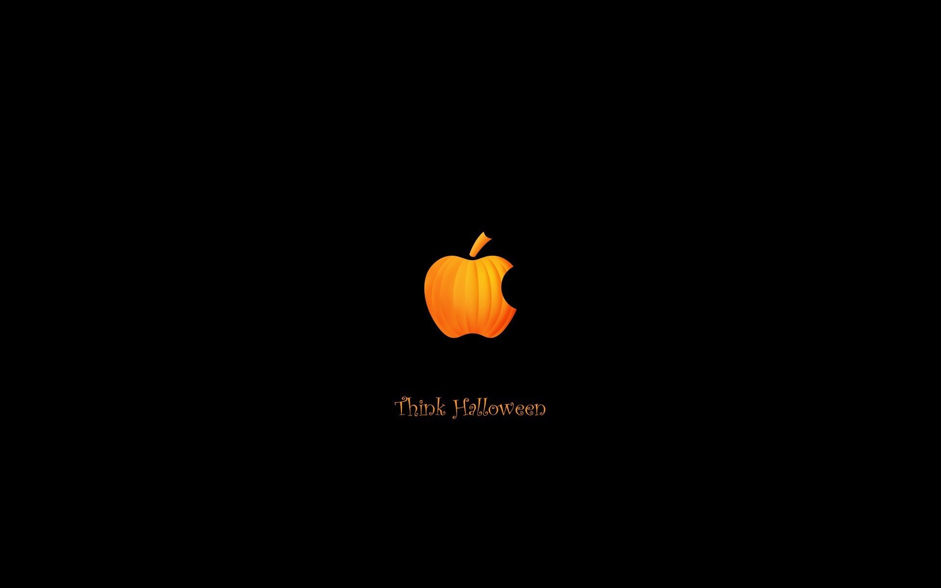 apple luna scuro halloween natura all aperto logo sfondo