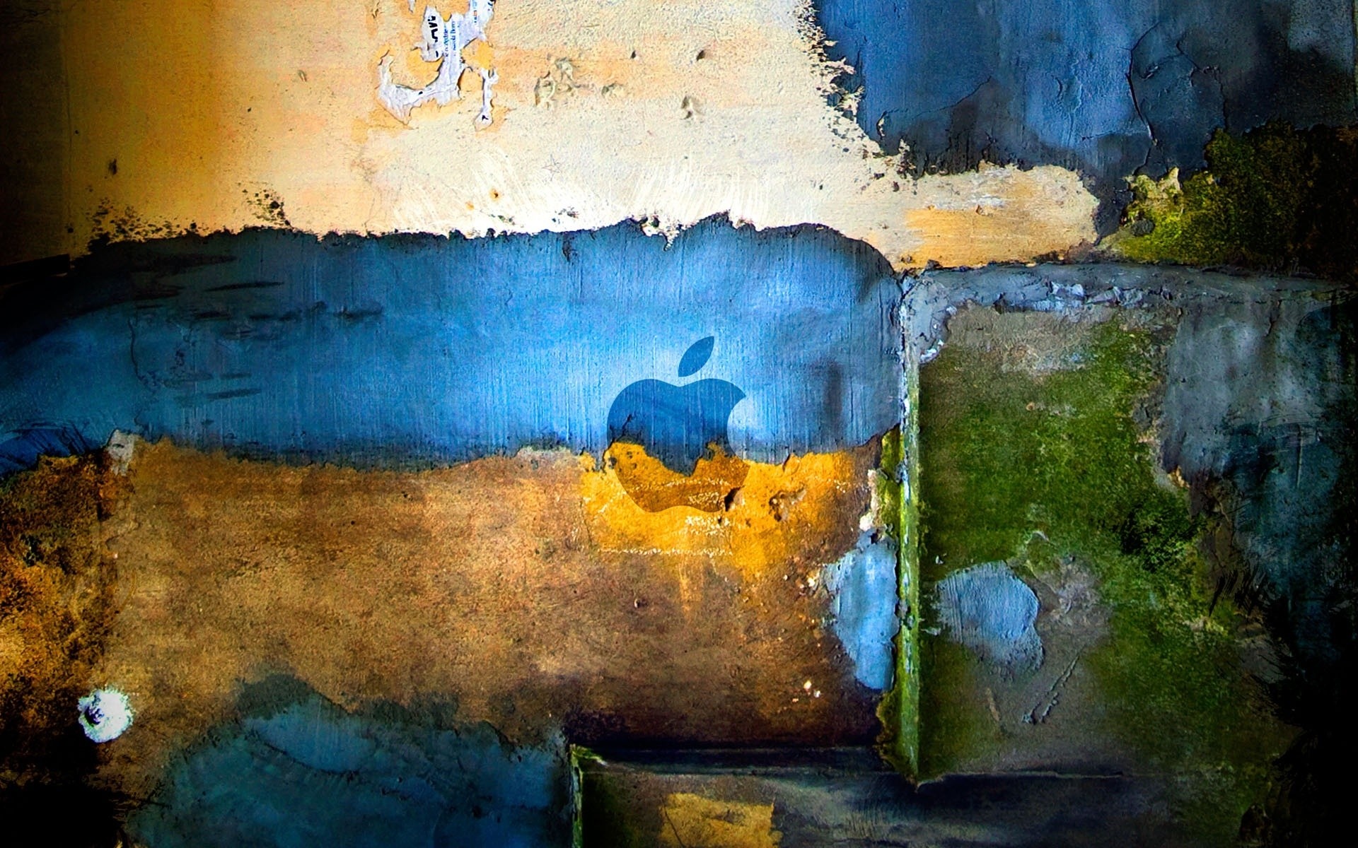 apple pintura arte lienzo oxidado textura mancha escritorio creatividad pared sucio viejo vintage abstracto cepillo artístico fondo colores logotipo de apple logotipo de apple