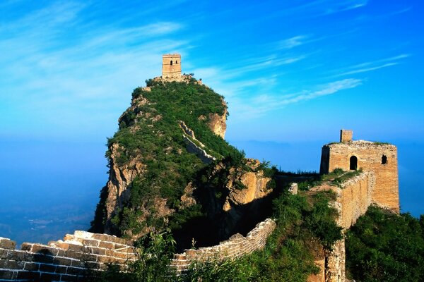 Chinese peak ending in the sky