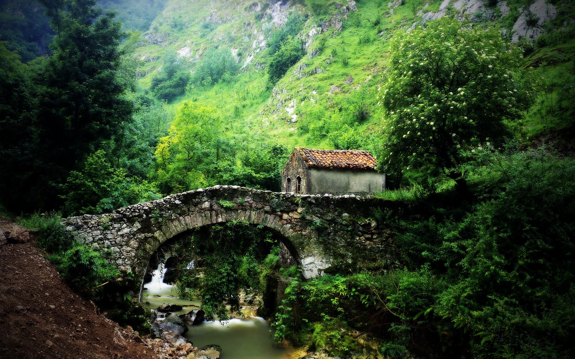 paisaje viajes paisaje montaña madera naturaleza piedra agua árbol puente río escénico roca senderismo al aire libre verano arquitectura hierba