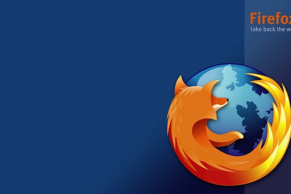 Firefox, a raposa vermelha com um globo