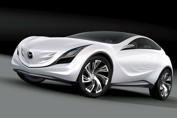 Concepto de coche futurista Mazda