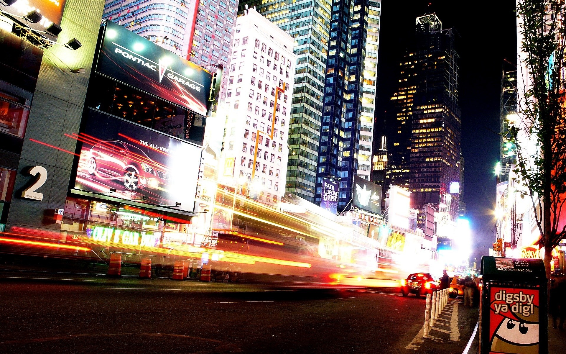 stati uniti strada traffico strada città autobus centro auto sfocatura urbano sistema di trasporto traffico grattacielo viaggi sera neon luce affari casa