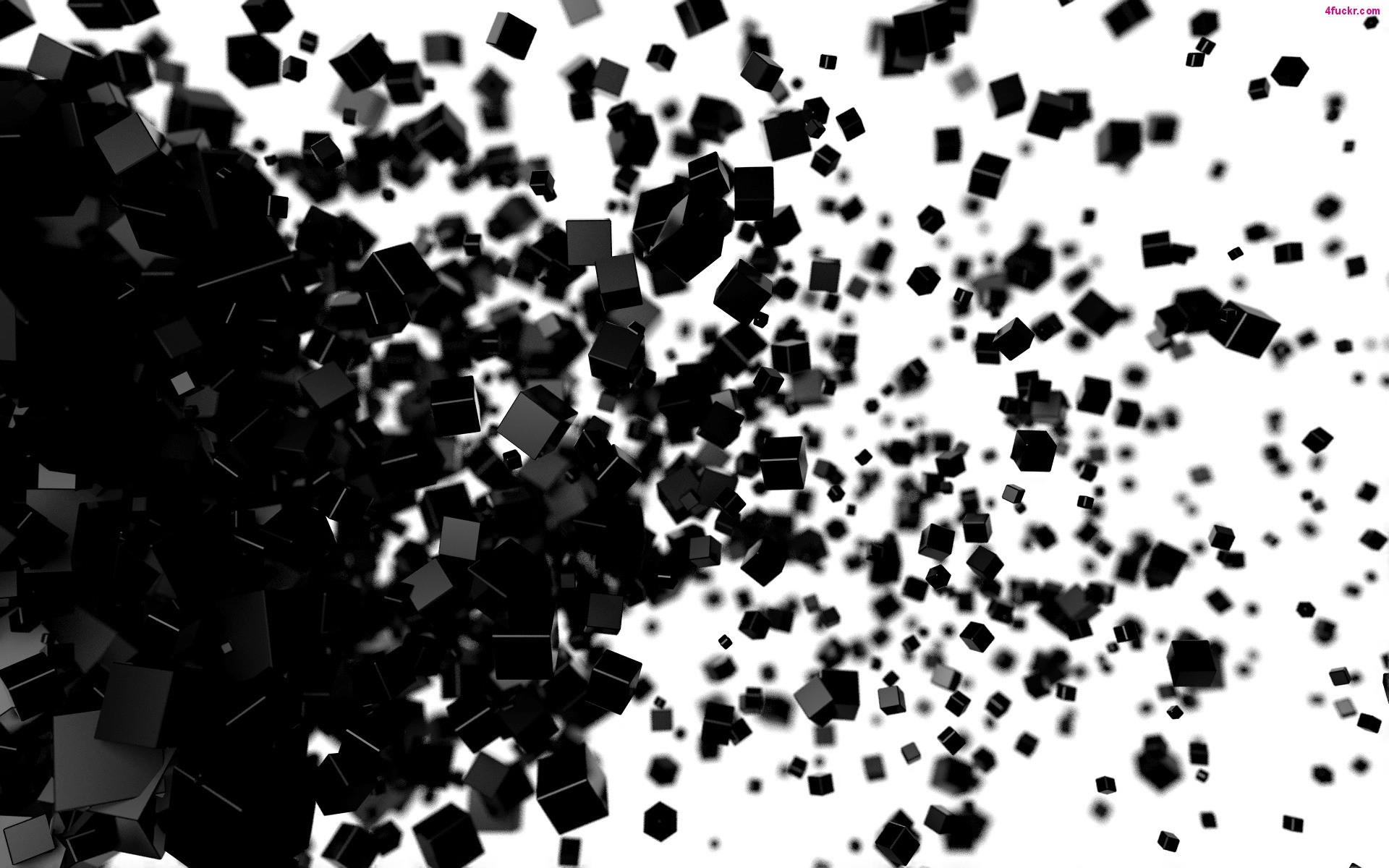 графика 3D куб взрыв graphics cube explosion загрузить