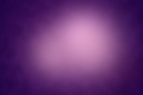 A lighted spot on a purple background