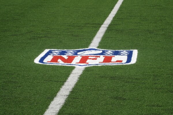 Campo verde de futebol da NFL