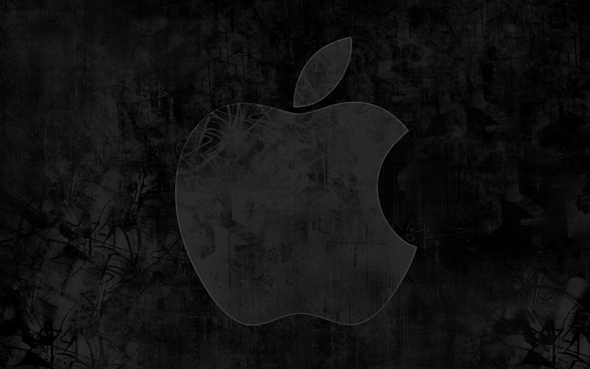 apple luna desktop scuro arte retrò sfondo logo computer internet