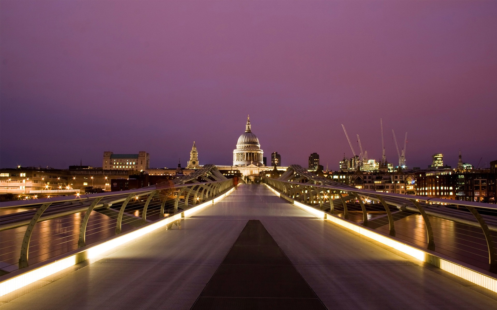 united kingdom travel city bridge water dusk street architecture evening sunset urban sky building river cityscape traffic road light downtown transportation system