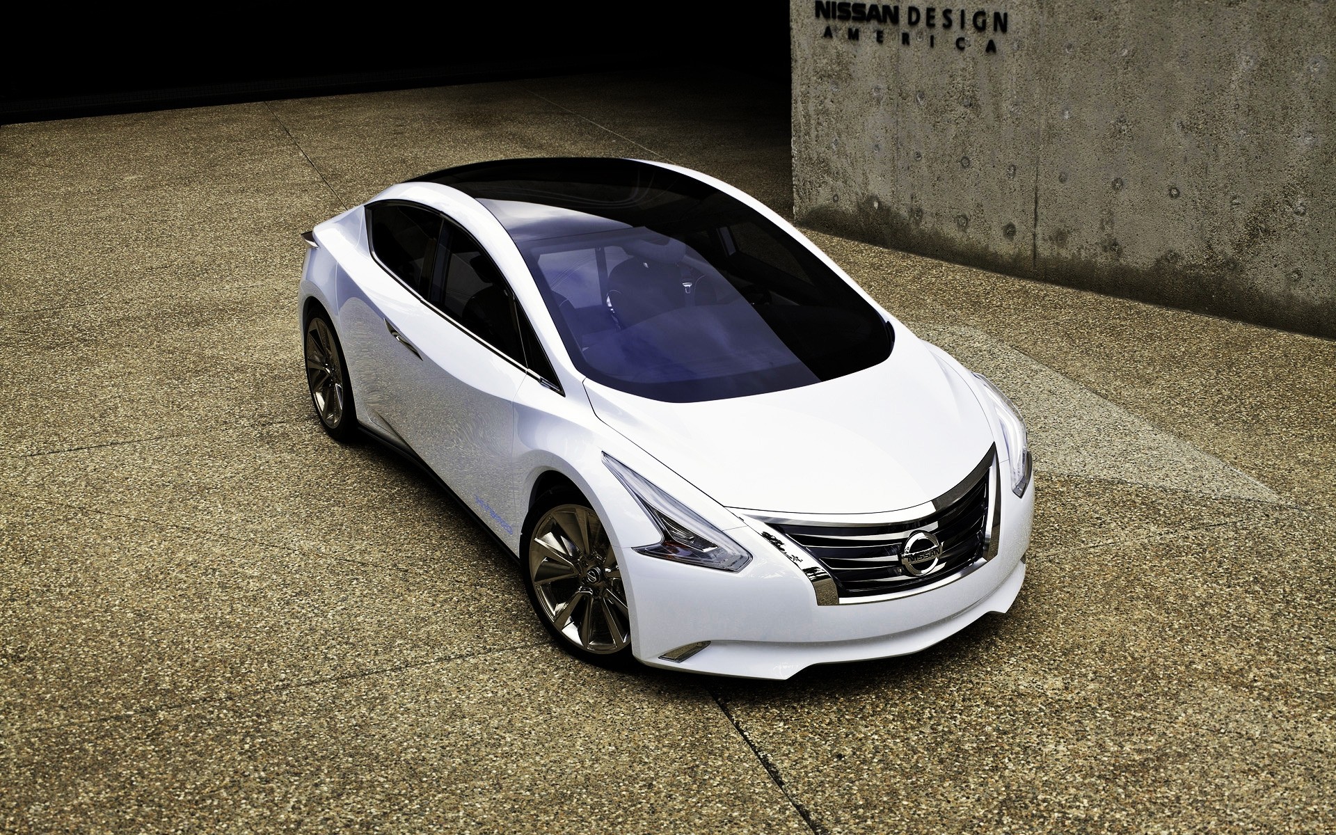 concept cars automobile automobile marciapiede sistema di trasporto asfalto automobile nigella ruote cofano concetto nissan