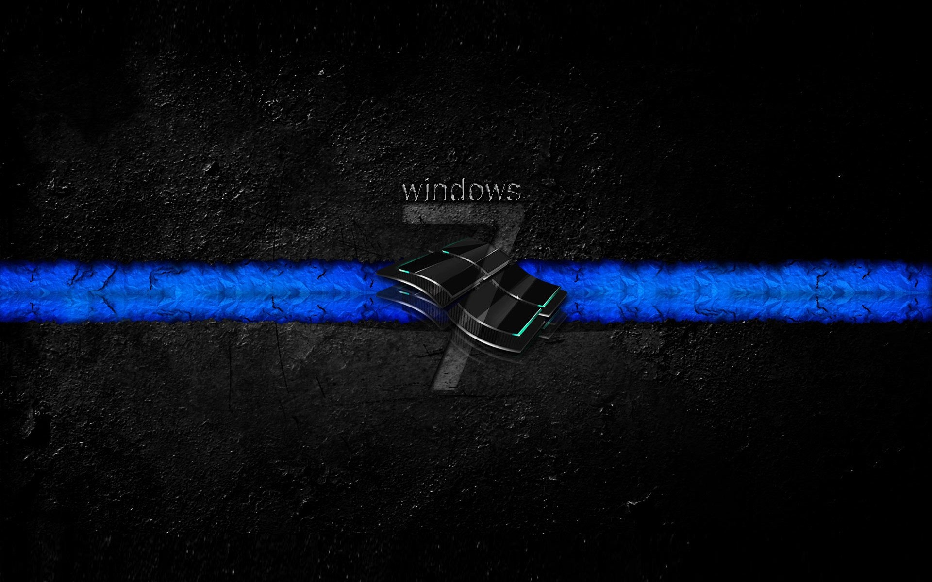 windows masaüstü parlak parlıyor windows 7 işletim sistemi