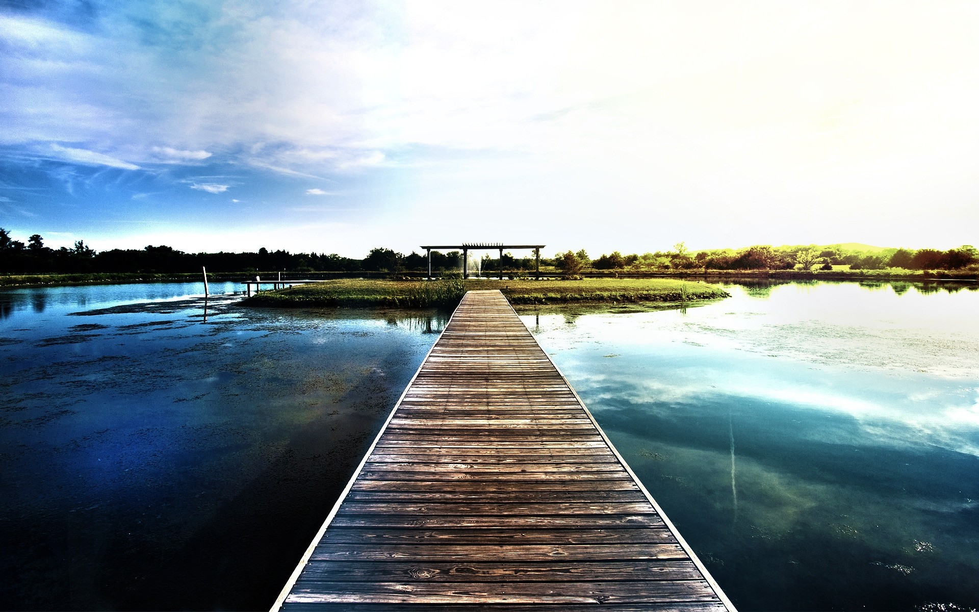 paysage eau ciel paysage lac rivière réflexion nature plage voyage mer été nuage océan jetée à l extérieur bois aube bois mer parc