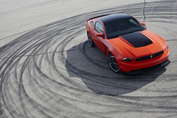 Ford Mustang drift car