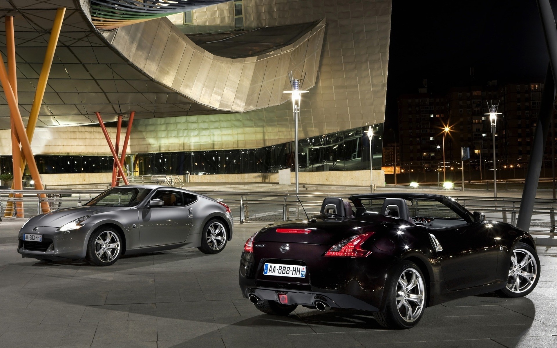 nissan automobile automobile automobile mostra sistema di trasporto spettacolo corsa nissan 370z è uscito