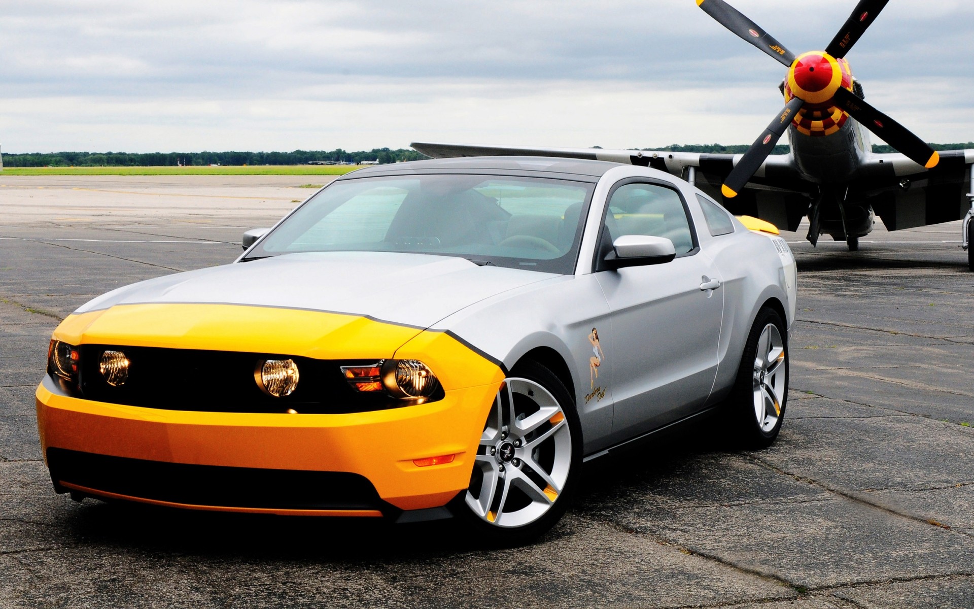 ford car vehicle transportation system fast action asphalt ford mustang muscle car