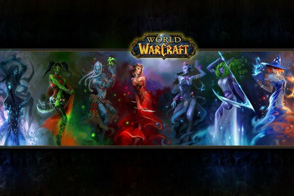 Screensaver con i personaggi principali di world of warcraft