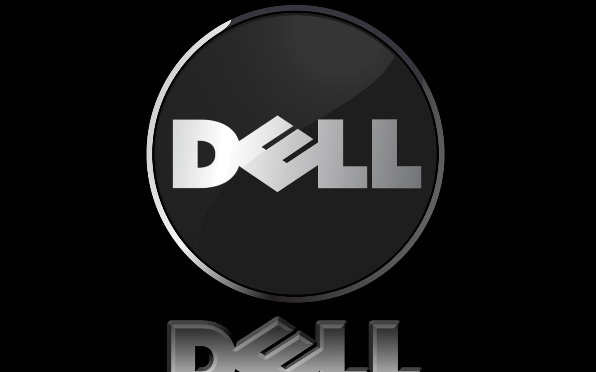 Обои синий dell