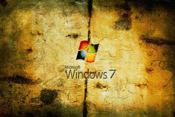 Windows retro wood brown