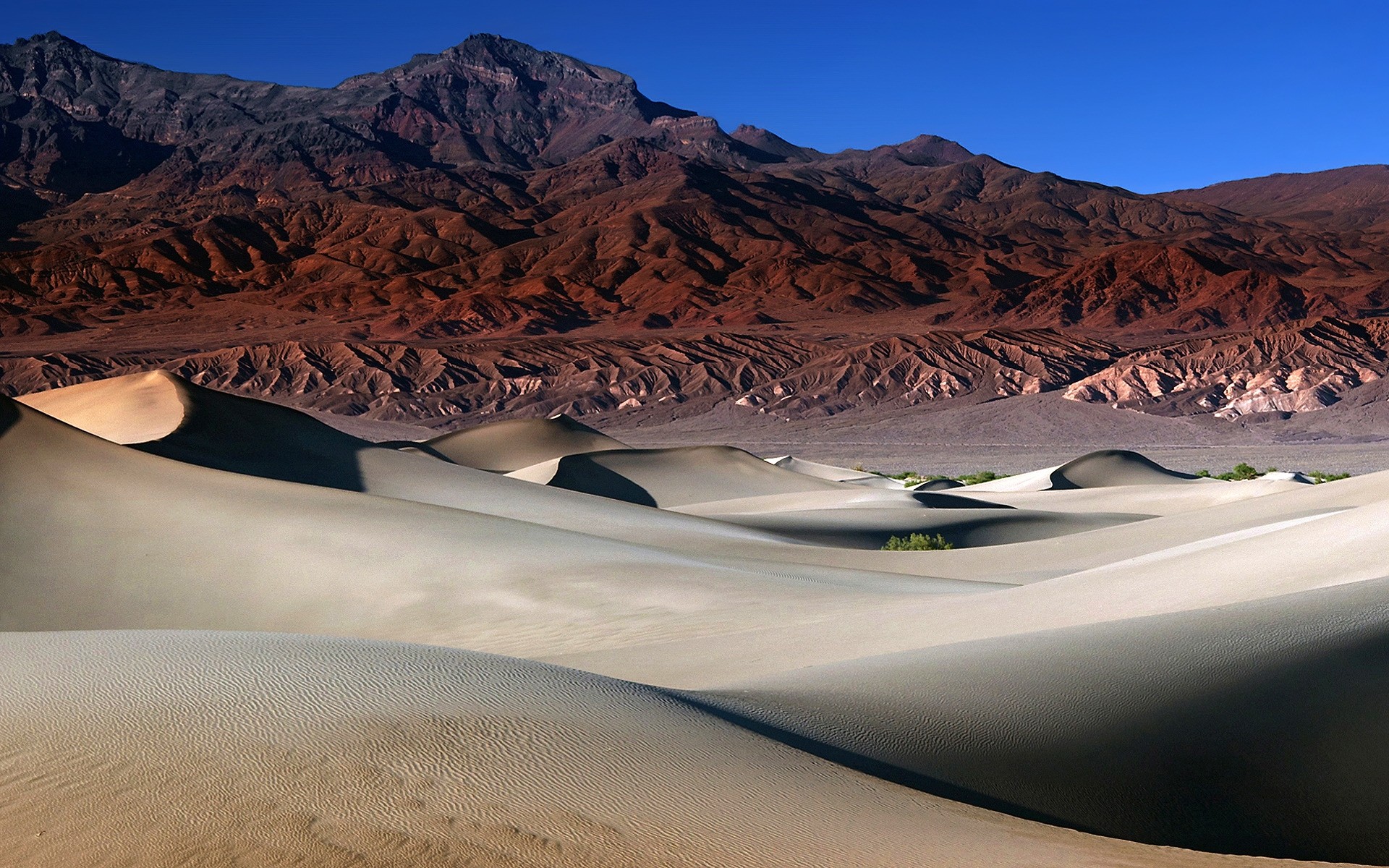 paysage désert paysage voyage sable montagnes ciel dune sec stérile pittoresque chaud aride vallée aube colline californie dunes de sable