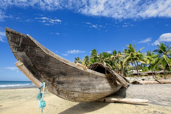 Tropen Urlaub Strand Sand