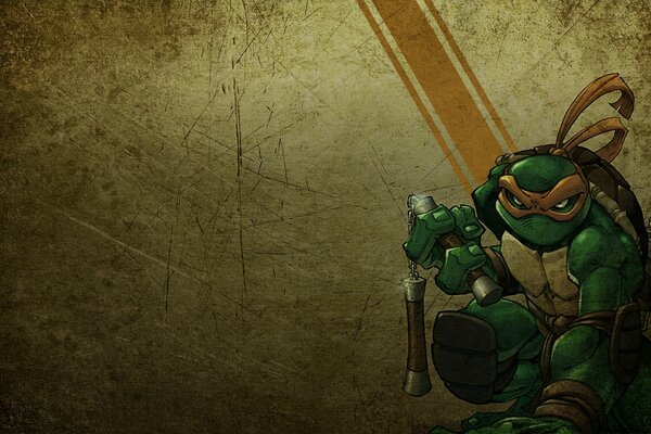 Ninja turtles. Cartoon characters Ninja Turtles