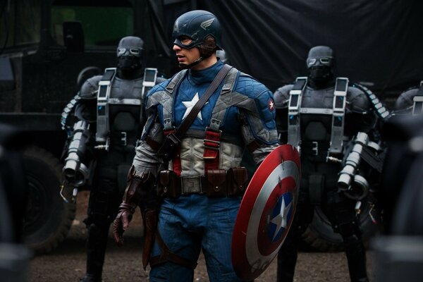 C est fantastique. Marvel. Captain America