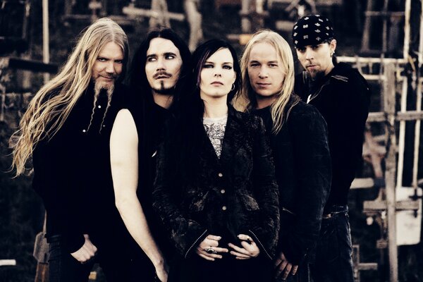 Beautiful photo of the Nightwish band