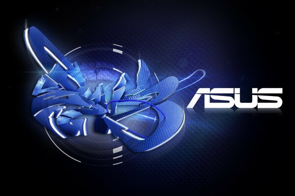 Diseño gráficopara el logotipo de ASUS