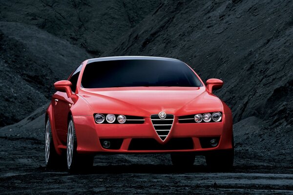 Super Cool coche de la serie alfa Romeo