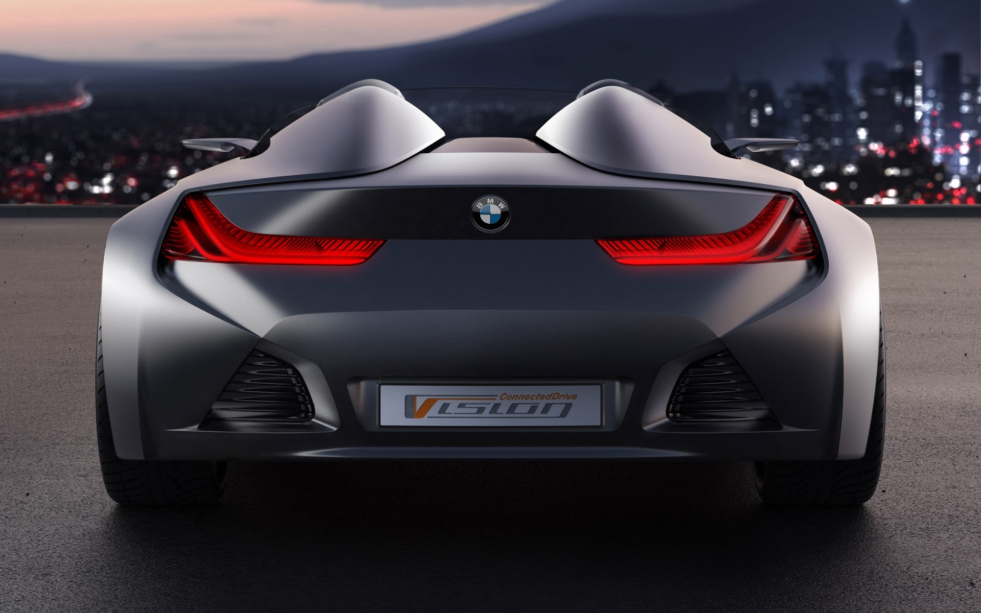 concept cars samochód samochód wyścigi konkurs czarnuszka akcja system transportu motoryzacja koła nawierzchnia koncept bmw vision bmw vision koncept bmw