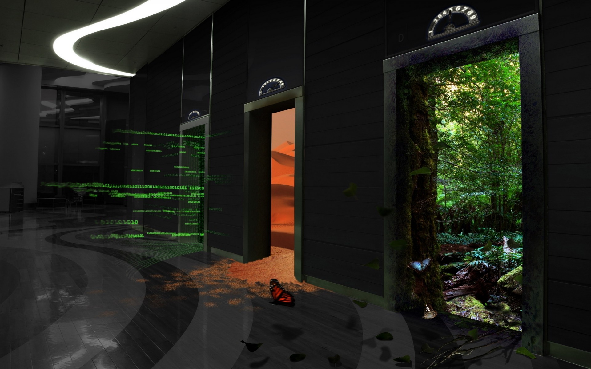 свет пейзаж дом путешествия природа искусство техно бабочка фон