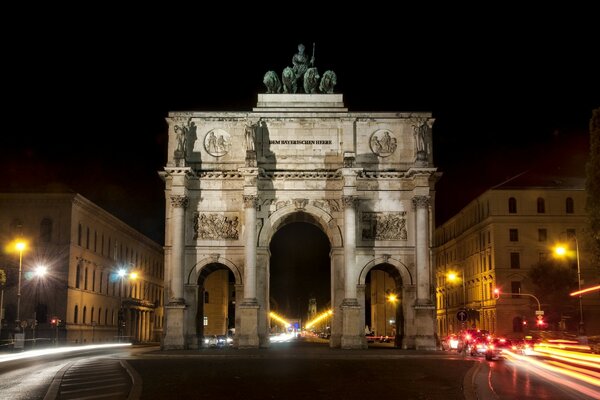 Besuch einer architektonischen Struktur in Deutschland