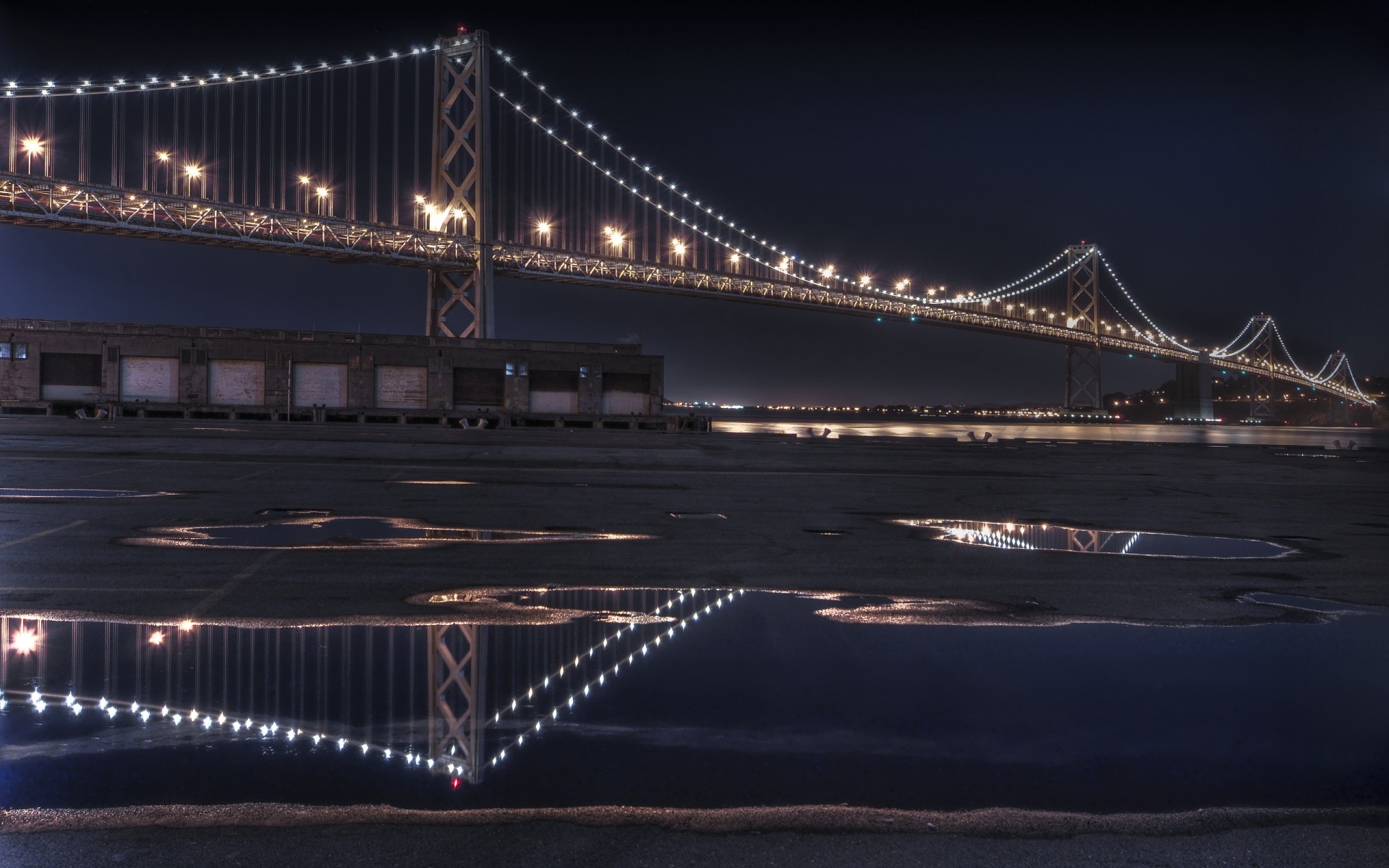 stati uniti d america ponte ponte sospeso acqua sistema di trasporto viaggi connessione città fiume architettura crepuscolo sera traffico strada auto urbano autostrada tramonto cielo casa buio notte