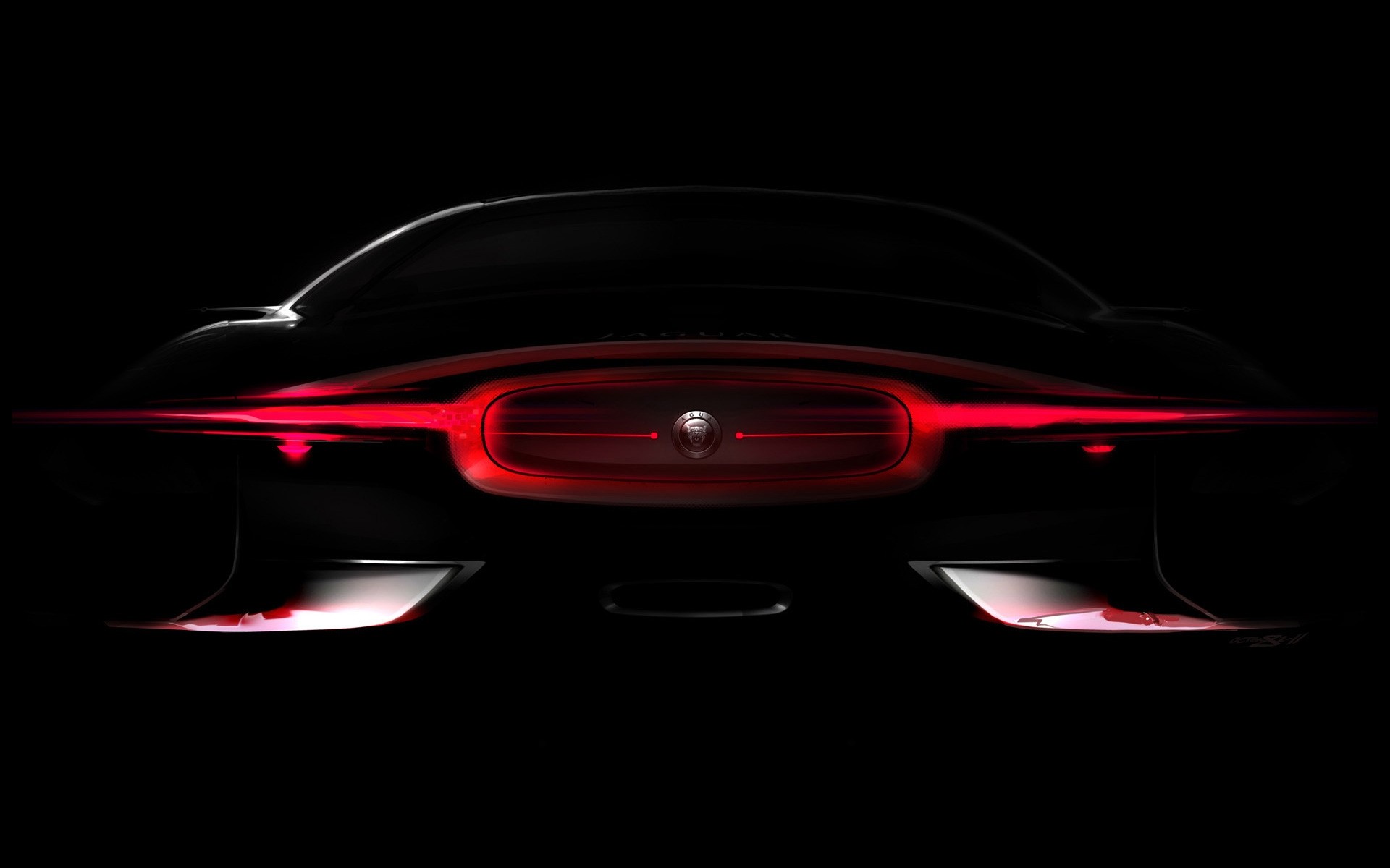 concept cars abstract design curve desktop dynamic motion modern art light flame dark color graphic shape illustration line jaguar concept bertone concept