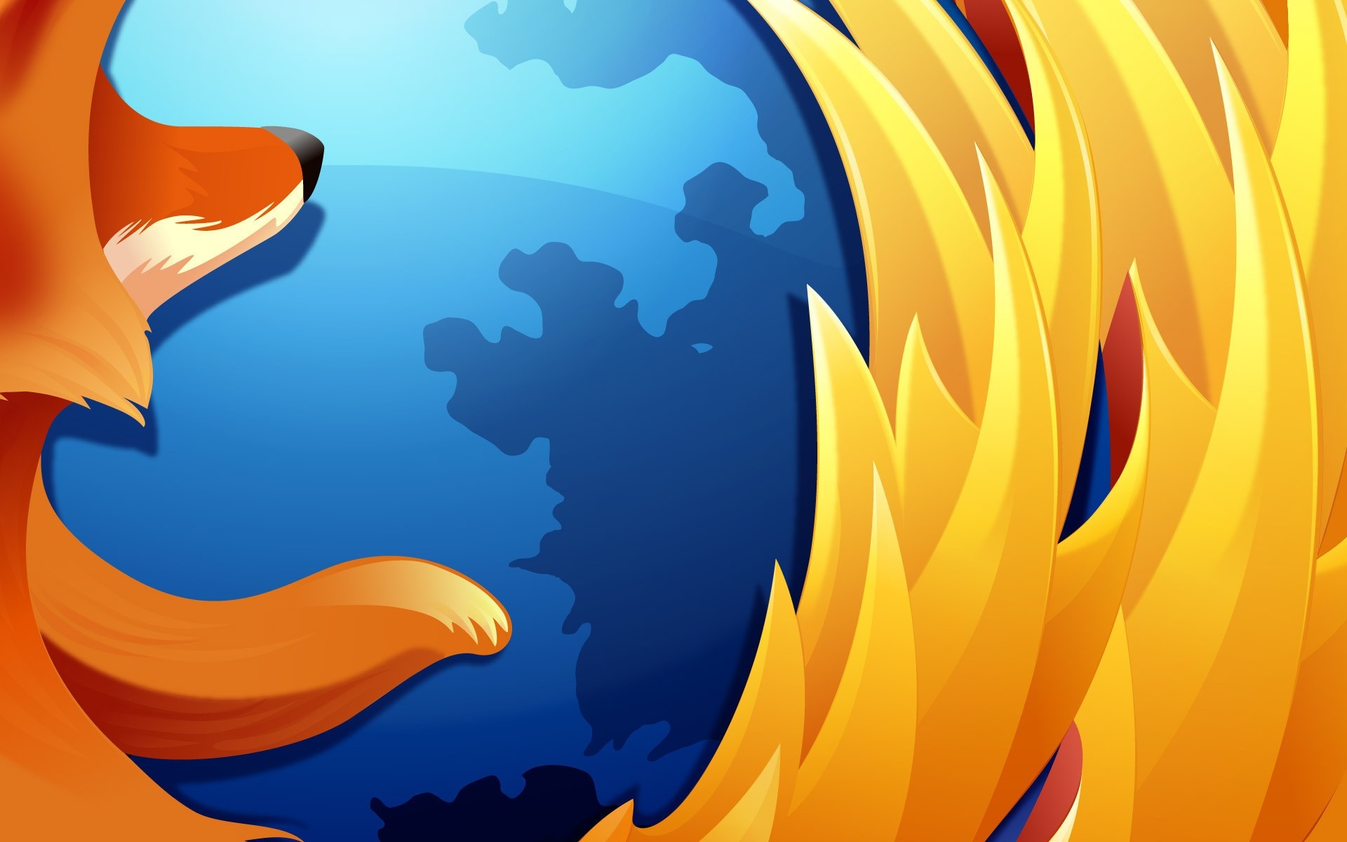 dijital teknoloji ve yazılım illüstrasyon sanat tasarım vektör soyut parlak doğa arka plan firefox ta