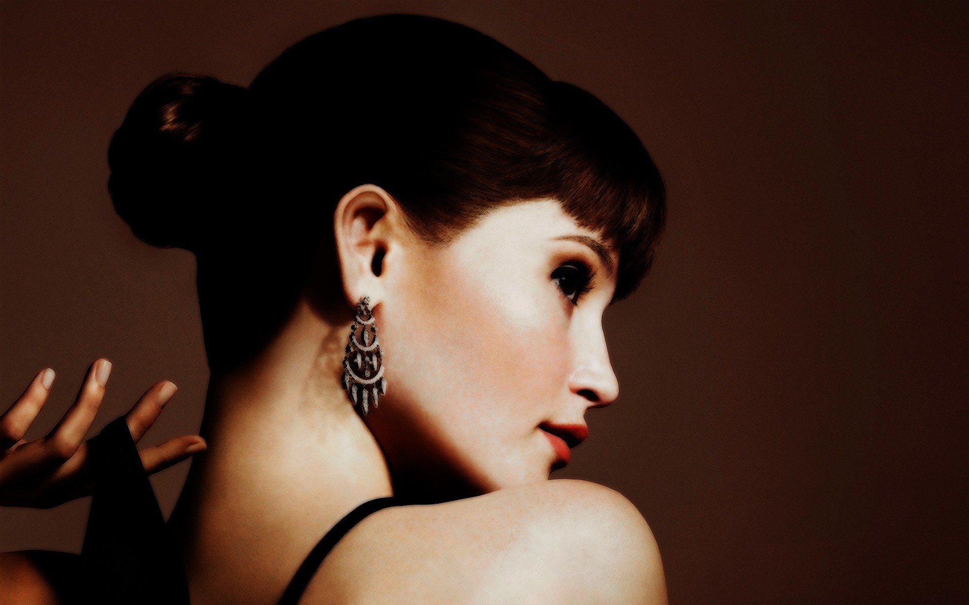 женщина портрет девушка мода модель ню гламур один ювелирные изделия глаз взрослый актриса сексуальный горячая