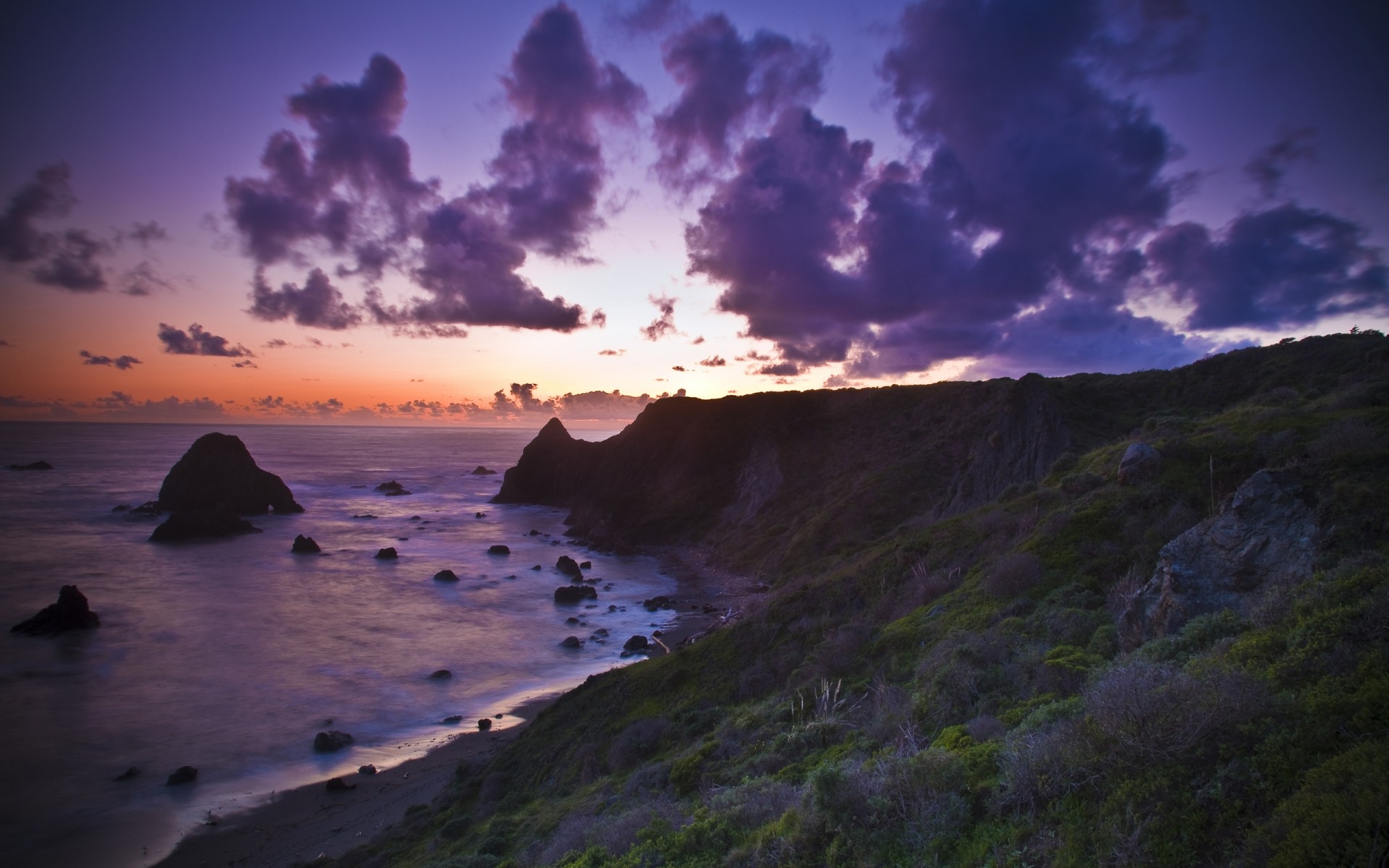 paisaje puesta de sol agua playa paisaje mar océano amanecer cielo mar viajes paisaje naturaleza crepúsculo noche sol roca isla nubes fotografía púrpura costa