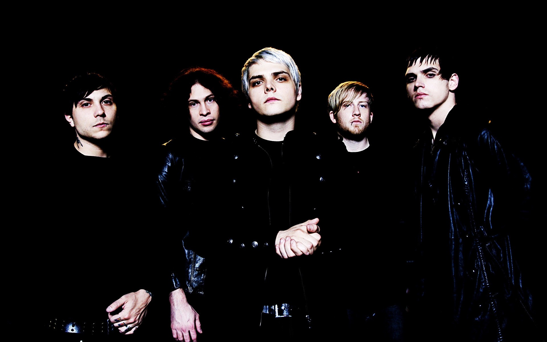 bands fashion portrait man music woman band musician singer model dark punk performance mcr rock male team