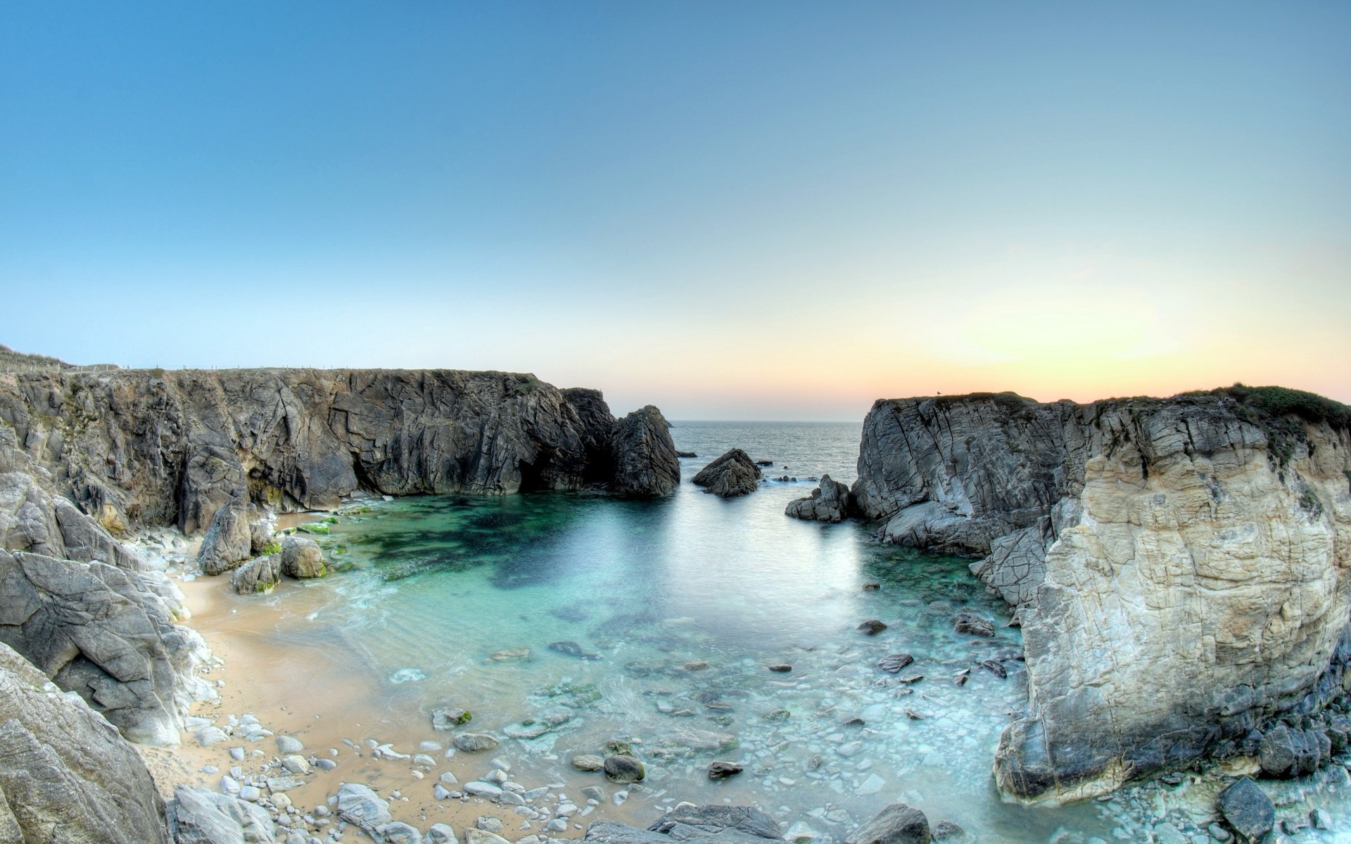 summer water landscape travel seashore sea beach nature ocean sky rock outdoors seascape scenic rocks sunset