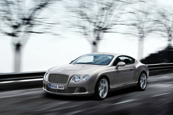 Démarrage rapide de la voiture bentley