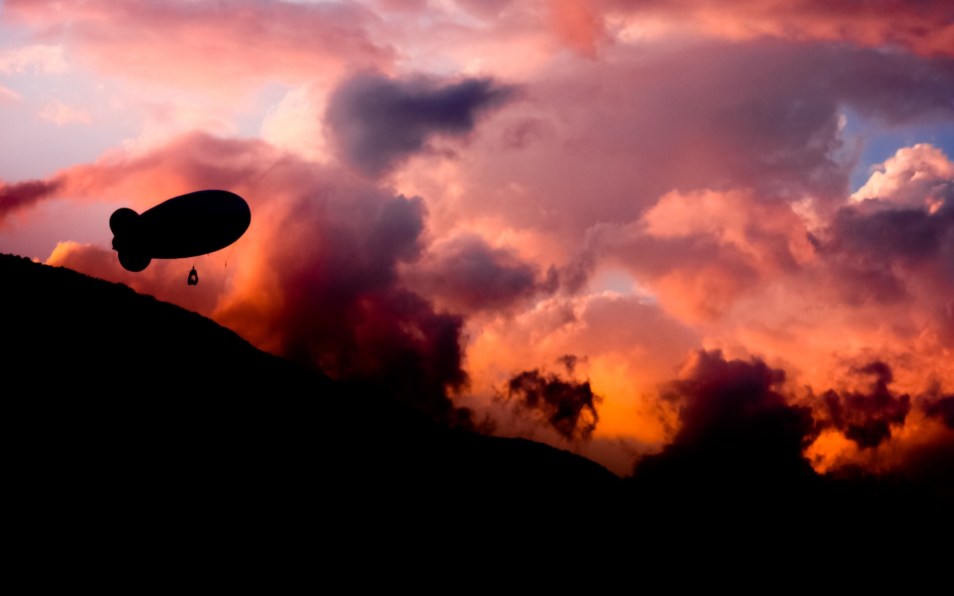 landscapes sunset silhouette sky backlit evening landscape dawn sun light dusk storm moon weather cloud clouds