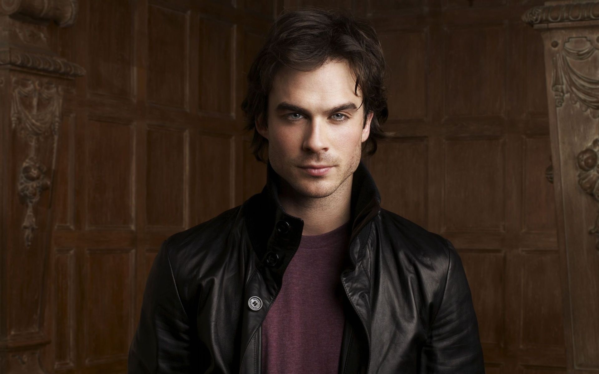 acteurs portrait un homme porter mode adulte acteur vampire diaries