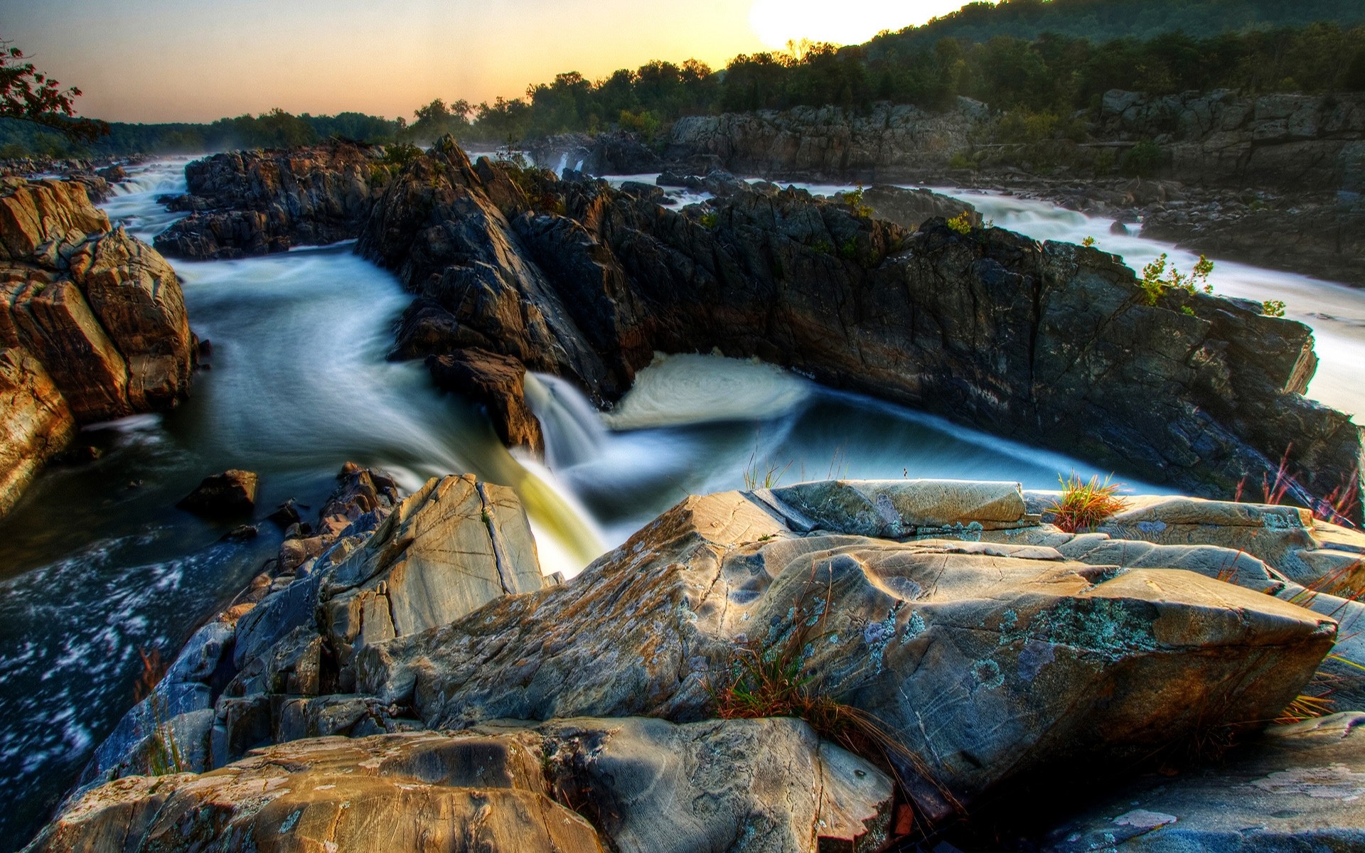 landscapes water river landscape travel nature rock outdoors seashore stones rocks waterfall scenery