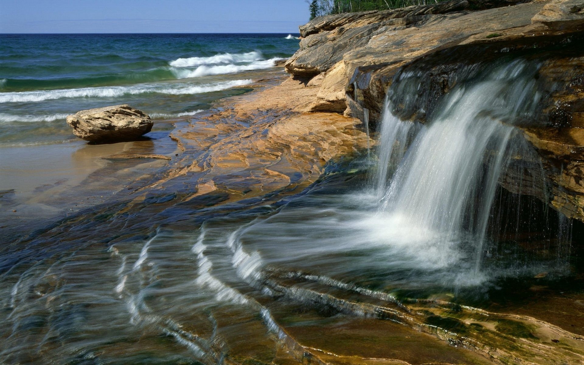 paysage eau océan mer mer paysage voyage rock nature plage paysage à l extérieur scénique mouvement été