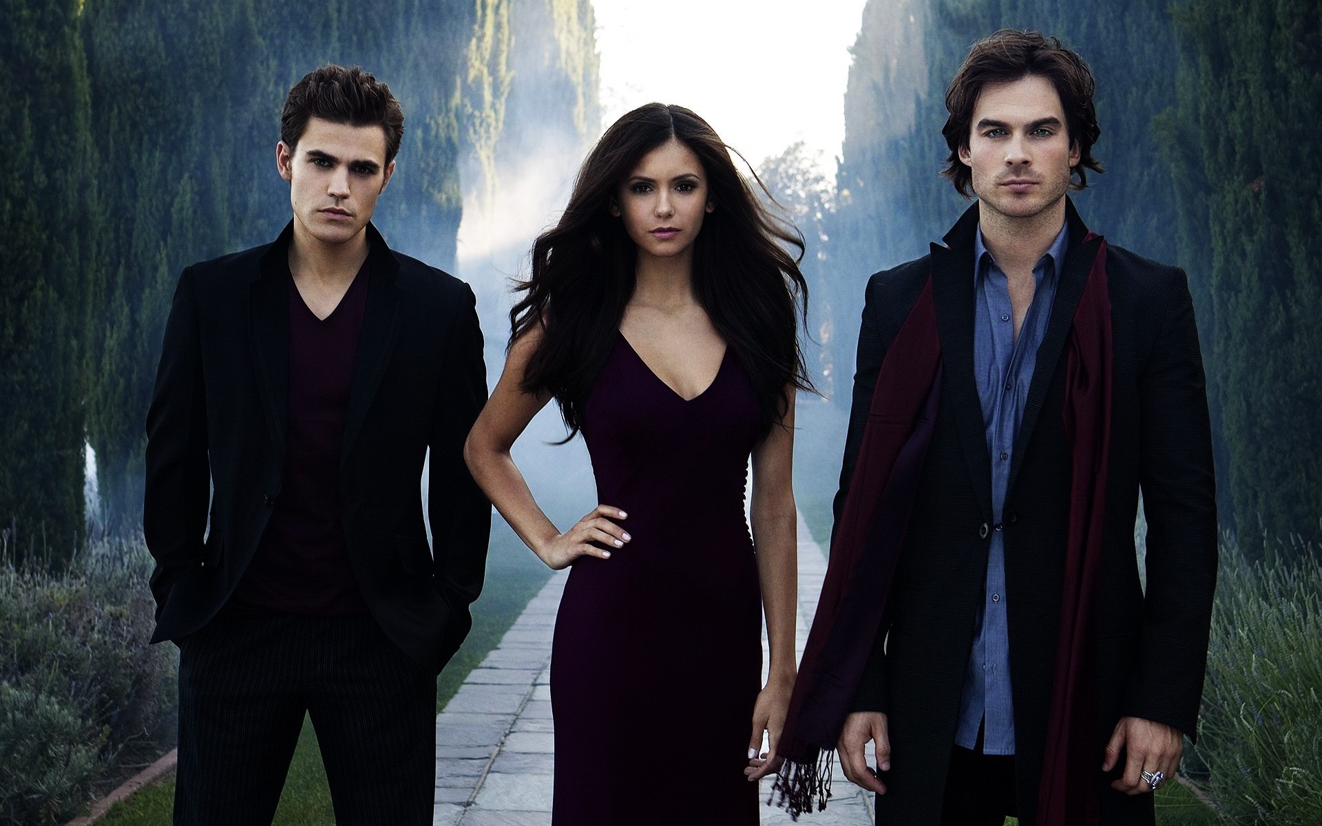 series de televisión desgaste moda retrato mujer adulto moda película modelo ocio actriz vestido damon elena stefan nina jan dobrev