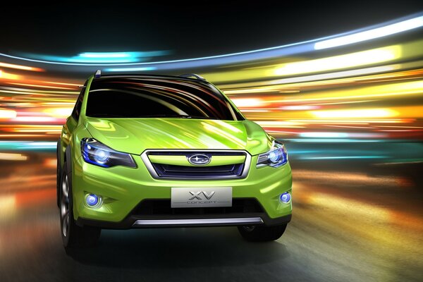 Subaru XV концепция 2011 передний