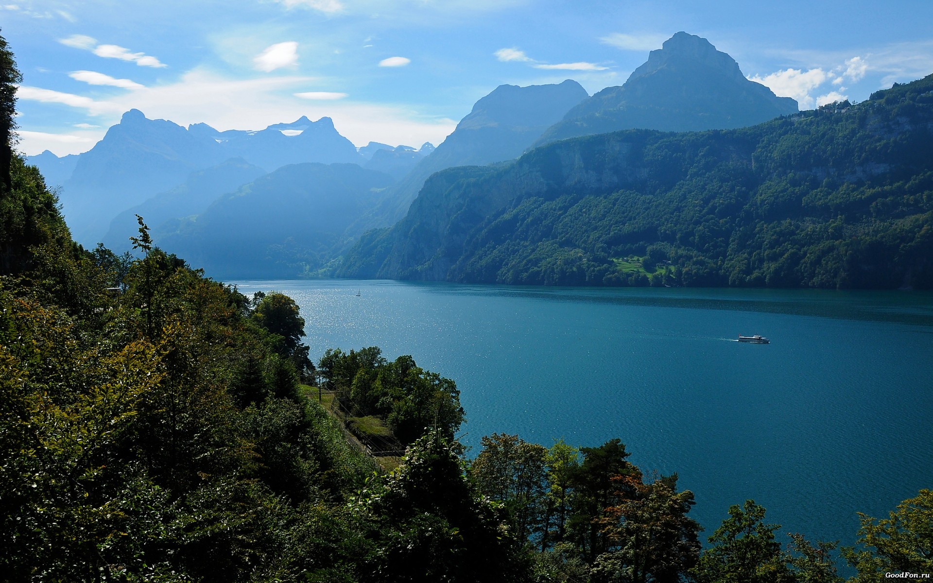 landschaft wasser landschaft berge reisen see im freien insel natur meer himmel landschaftlich baum tageslicht bucht holz frühling sommer wald bäume