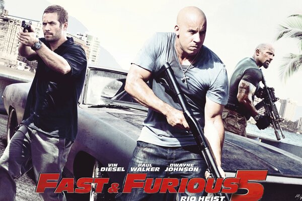 Affiche du film Fast and furios5