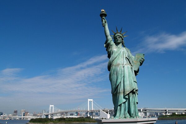 The statue in the USA is the tallest