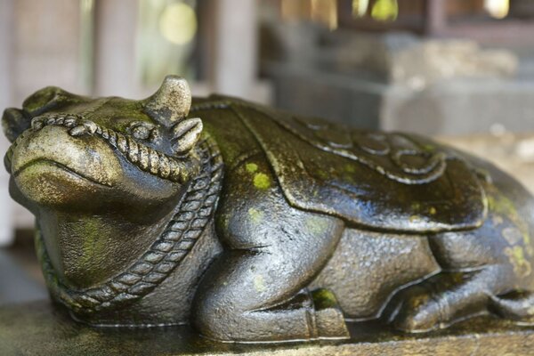 The figure of an animal. Souvenir of Japan