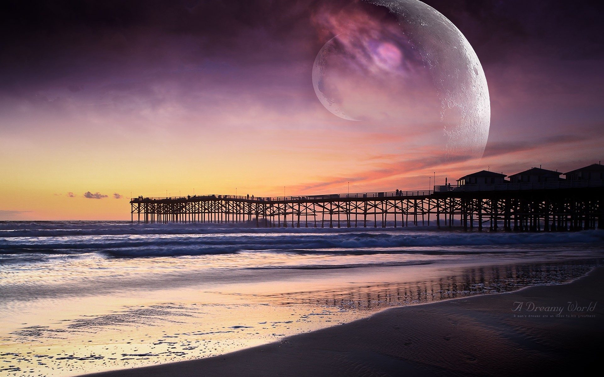 procesamiento de fotos playa mar océano agua sol cielo puesta de sol mar luna paisaje paisaje viajes amanecer anochecer naturaleza arena noche luz reflexión horizonte púrpura